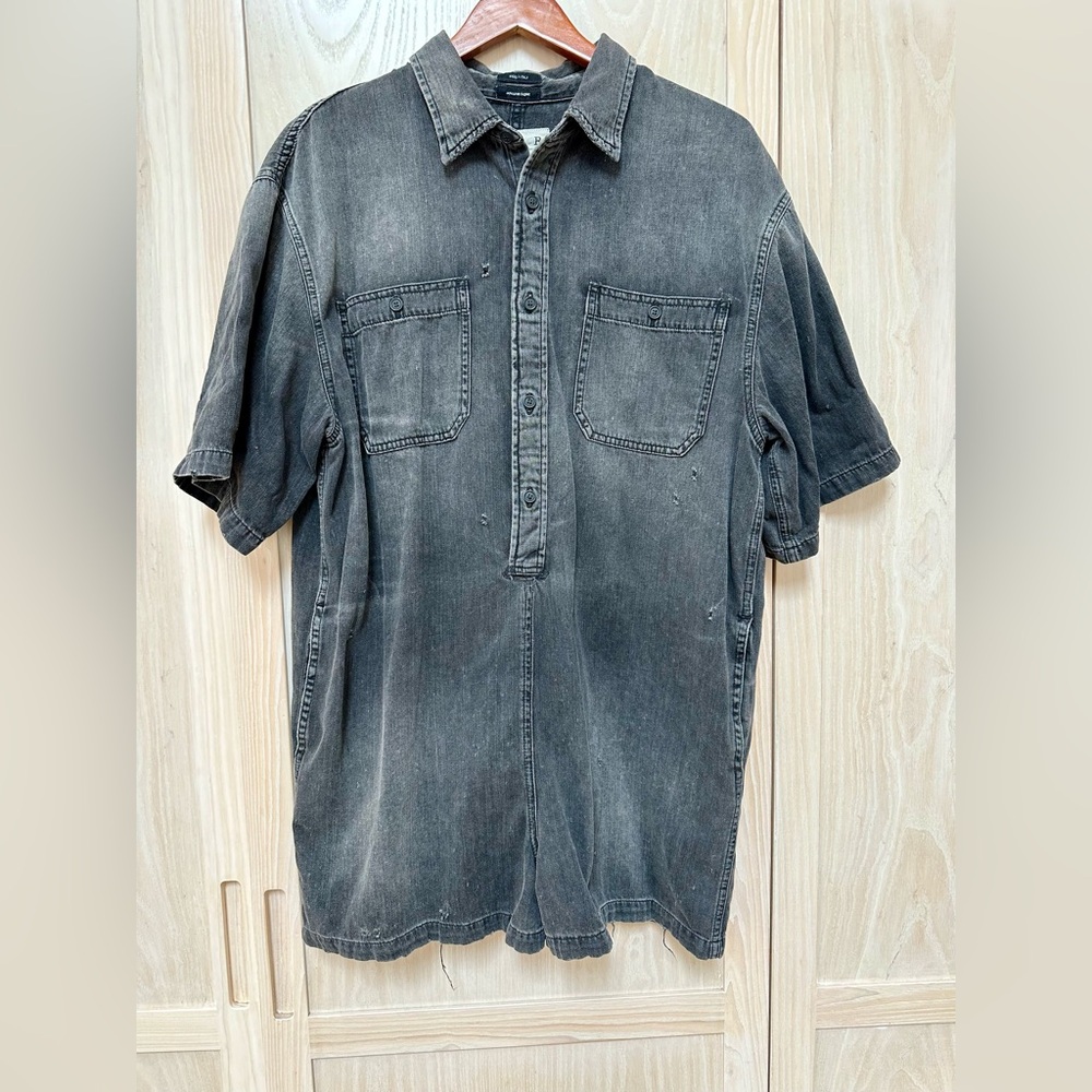 R13 Workwear Romper L